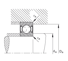 S 6201-C-2Z, ăȲYC  DIN 625-1 ˜ʵҪߴ磬ɂg϶ܷ