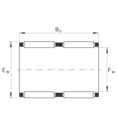 LᘼּܽM K80X88X40-ZW,  DIN 5405-1/ ISO 3030 ˜ʣp