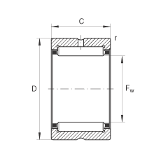 LS RNA4911,  DIN 617/ISO 1206 ˜ʣߴϵ 49