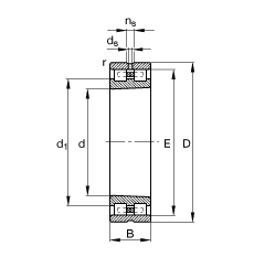 ALS NN3072-AS-K-M-SP, (j) DIN 5412-4 (bio)(zhn)Ҫߴ, ǶλS, pFףF 1:12 ɷx, ּpСď(ni)϶ƹ