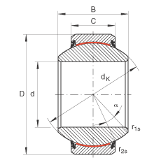 PS GE240-FW-2RS,  DIN ISO 12 240-1 ˜, Soɂȴܷ