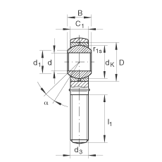 US GAKL10-PB,  DIN ISO 12 240-4 ˜ݼySo