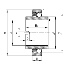 {S 11212-TVH,  DIN 630 ˜ʵҪߴ磬ȦL