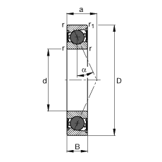 SS HCB71915-E-2RSD-T-P4S, {(dio)(ji)ɌԪb|  = 25㣬մ򣬃ɂ(c)ܷ⣬ǽ|ƹ