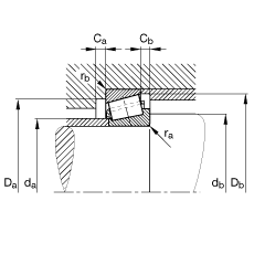 AFLS 30311-A,  DIN ISO 355 / DIN 720 ˜ʵҪߴ磬ɷx{Ɍ