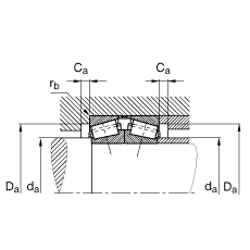 AFLS 33018-N11CA,  DIN ISO 355 / DIN 720 ˜ʵҪߴɷxXͳɌSȲ϶