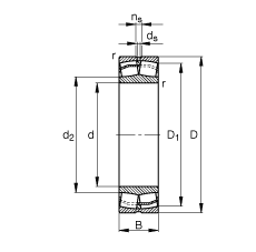 {ĝLS 22214-E1,  DIN 635-2 ˜ʵҪߴ